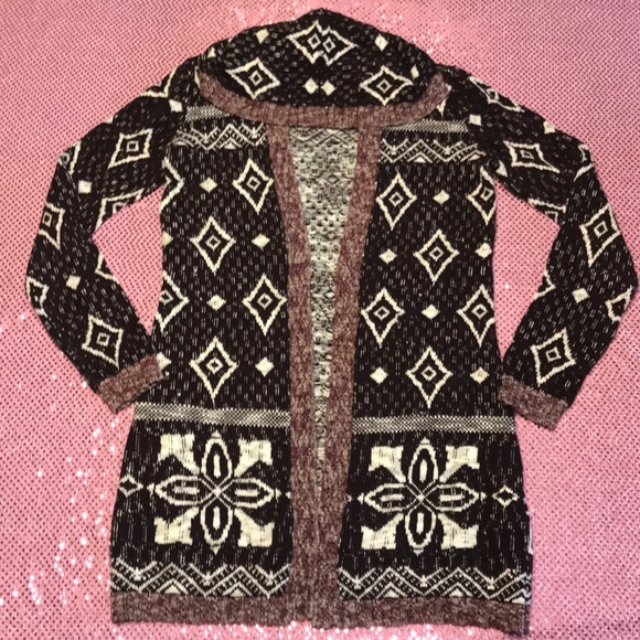 Maurices Sweaters - Maurices Long Sleeve Hooded Cardigan Sweater